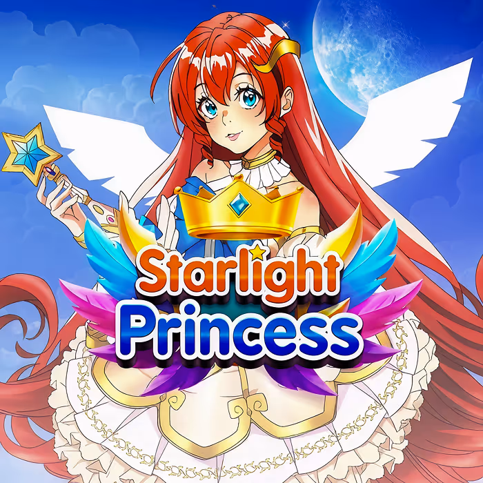 Starlight Princess -kolikkopeli - anime-tyylinen prinsessateema putoavilla voitoilla ja kertoimsymboleilla